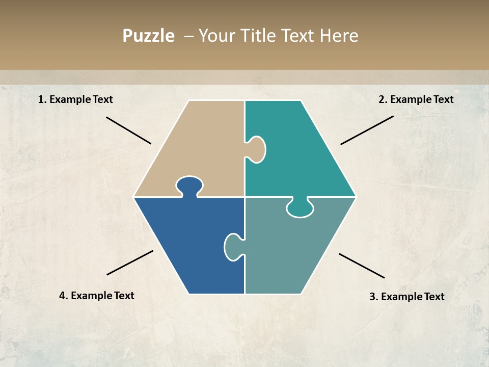 A Picture Of A Blue And Beige Background With The Words Name Of Presentation Company Name PowerPoint Template