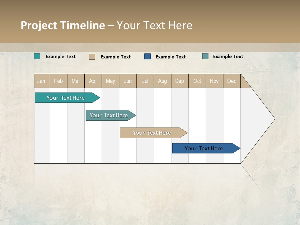 A Picture Of A Blue And Beige Background With The Words Name Of Presentation Company Name PowerPoint Template