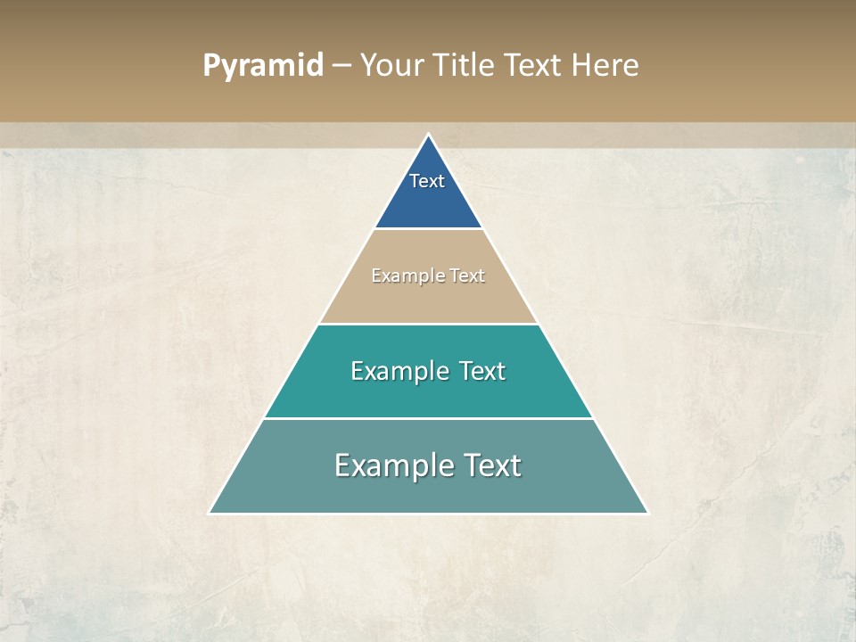 A Picture Of A Blue And Beige Background With The Words Name Of Presentation Company Name PowerPoint Template