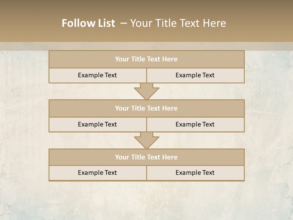 A Picture Of A Blue And Beige Background With The Words Name Of Presentation Company Name PowerPoint Template