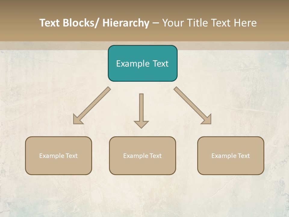 A Picture Of A Blue And Beige Background With The Words Name Of Presentation Company Name PowerPoint Template