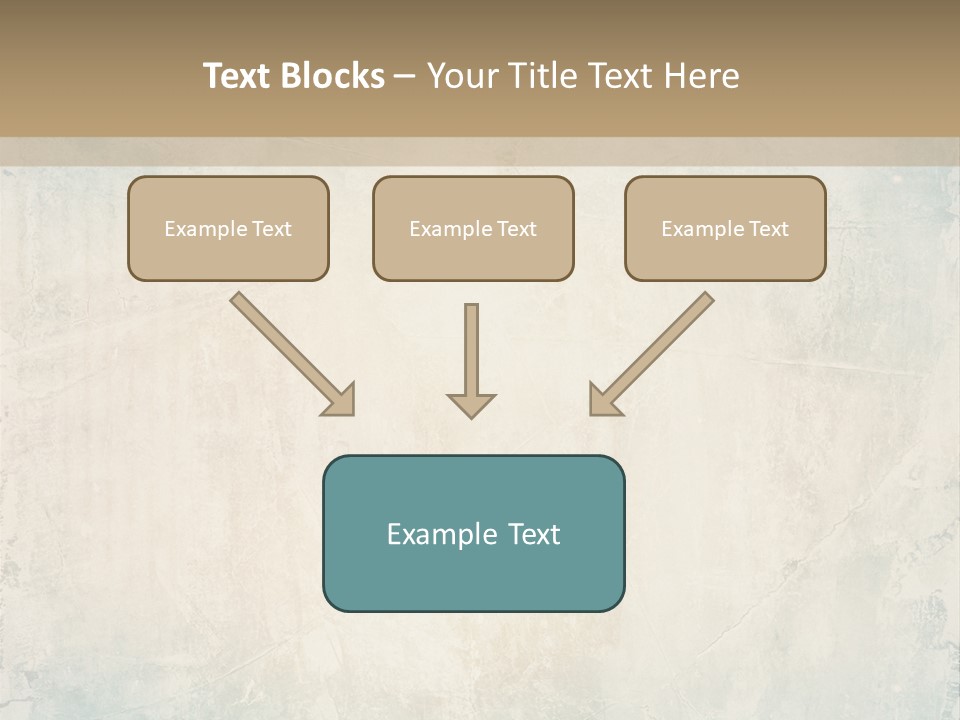A Picture Of A Blue And Beige Background With The Words Name Of Presentation Company Name PowerPoint Template