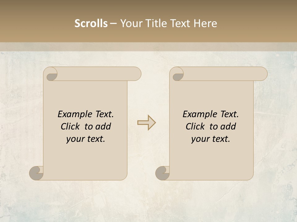 A Picture Of A Blue And Beige Background With The Words Name Of Presentation Company Name PowerPoint Template