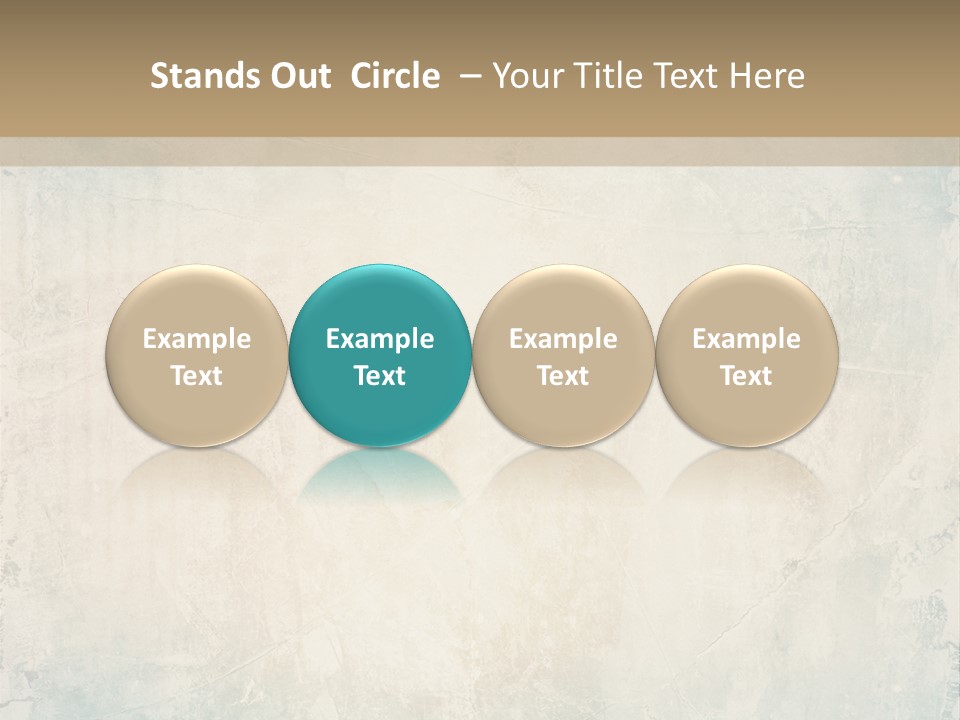 A Picture Of A Blue And Beige Background With The Words Name Of Presentation Company Name PowerPoint Template
