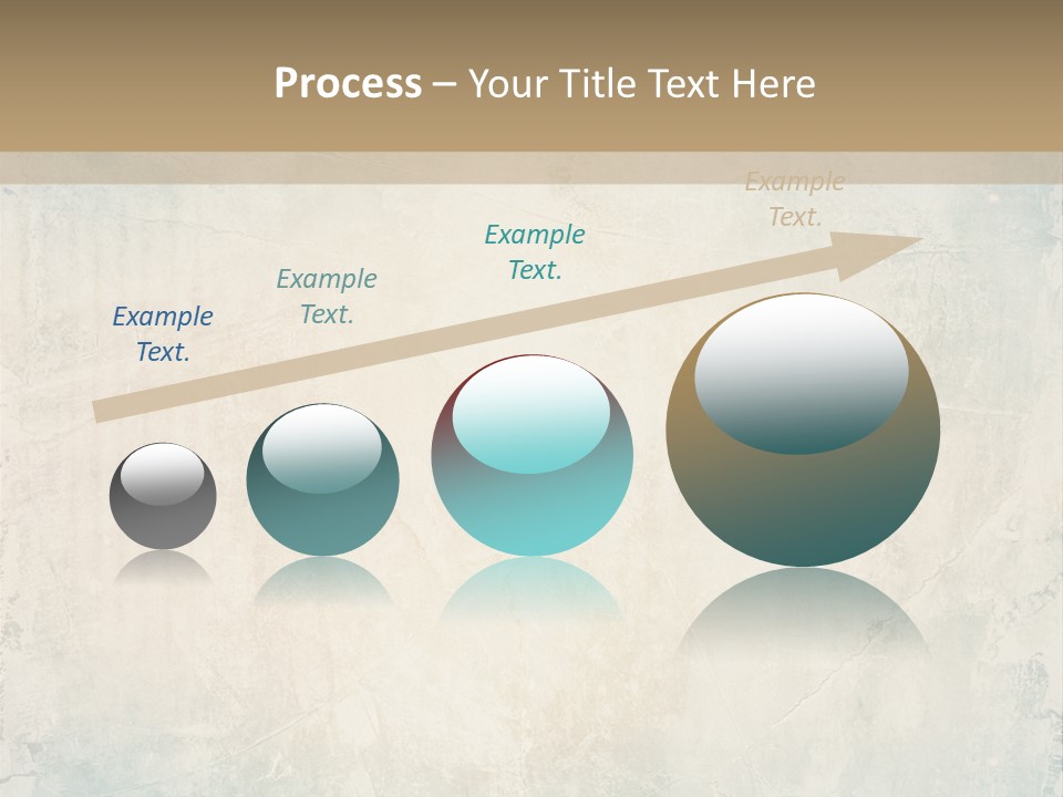 A Picture Of A Blue And Beige Background With The Words Name Of Presentation Company Name PowerPoint Template