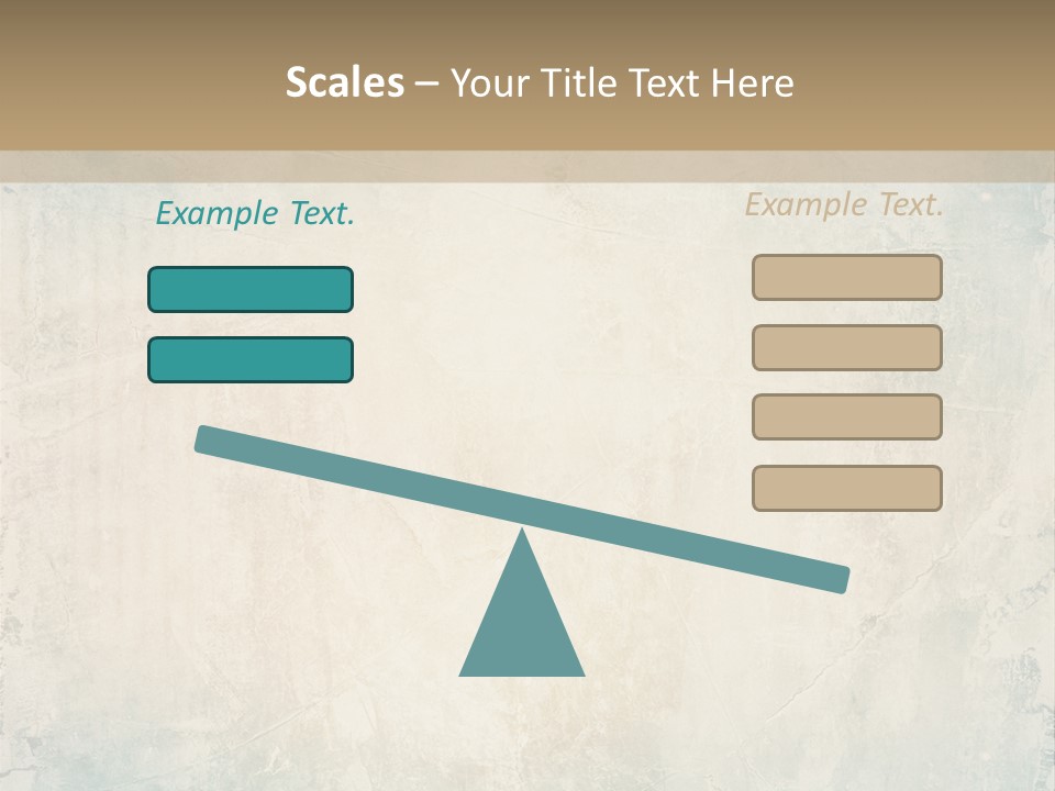 A Picture Of A Blue And Beige Background With The Words Name Of Presentation Company Name PowerPoint Template