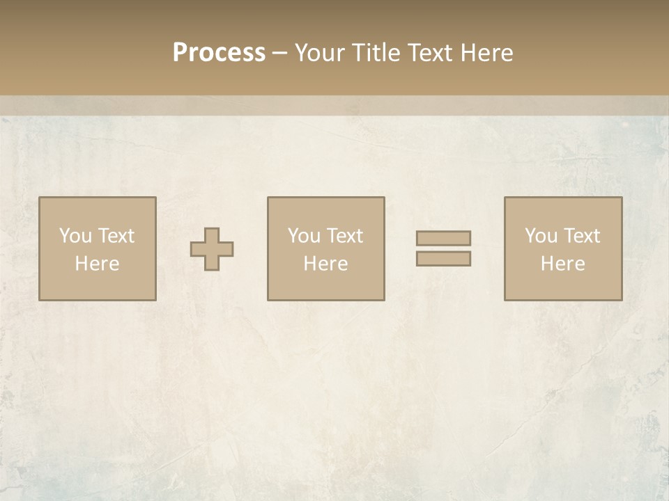 A Picture Of A Blue And Beige Background With The Words Name Of Presentation Company Name PowerPoint Template