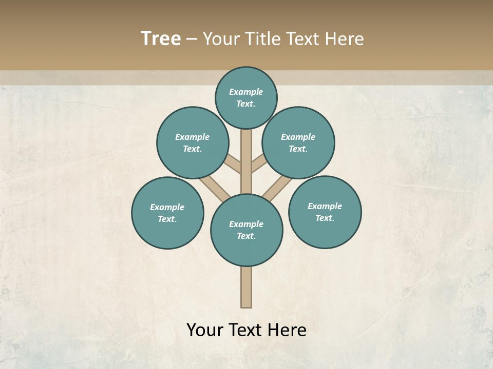 A Picture Of A Blue And Beige Background With The Words Name Of Presentation Company Name PowerPoint Template