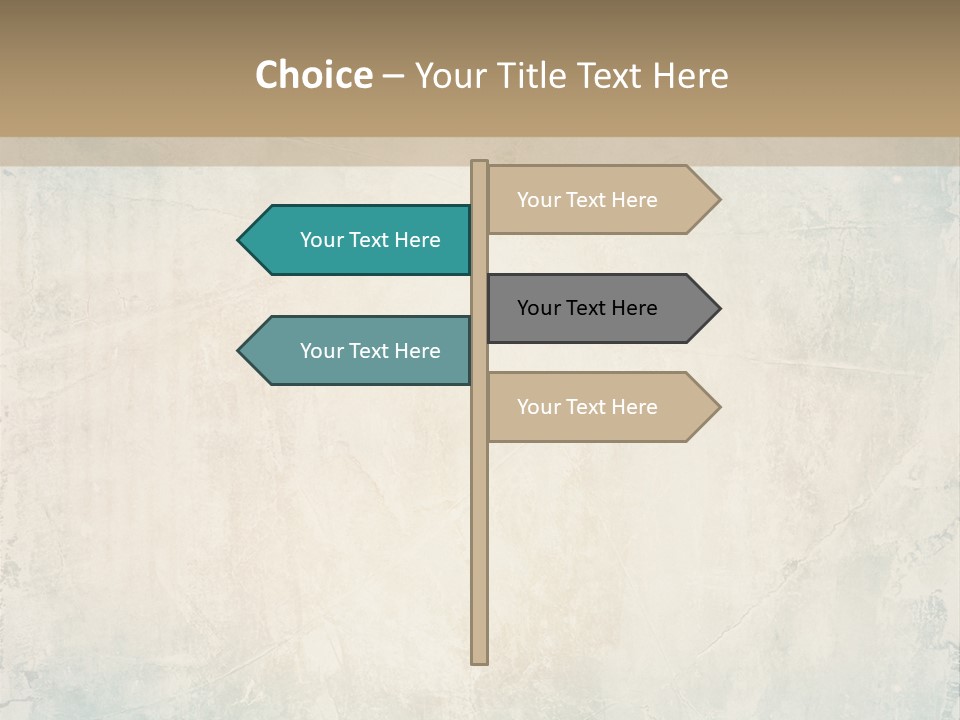 A Picture Of A Blue And Beige Background With The Words Name Of Presentation Company Name PowerPoint Template