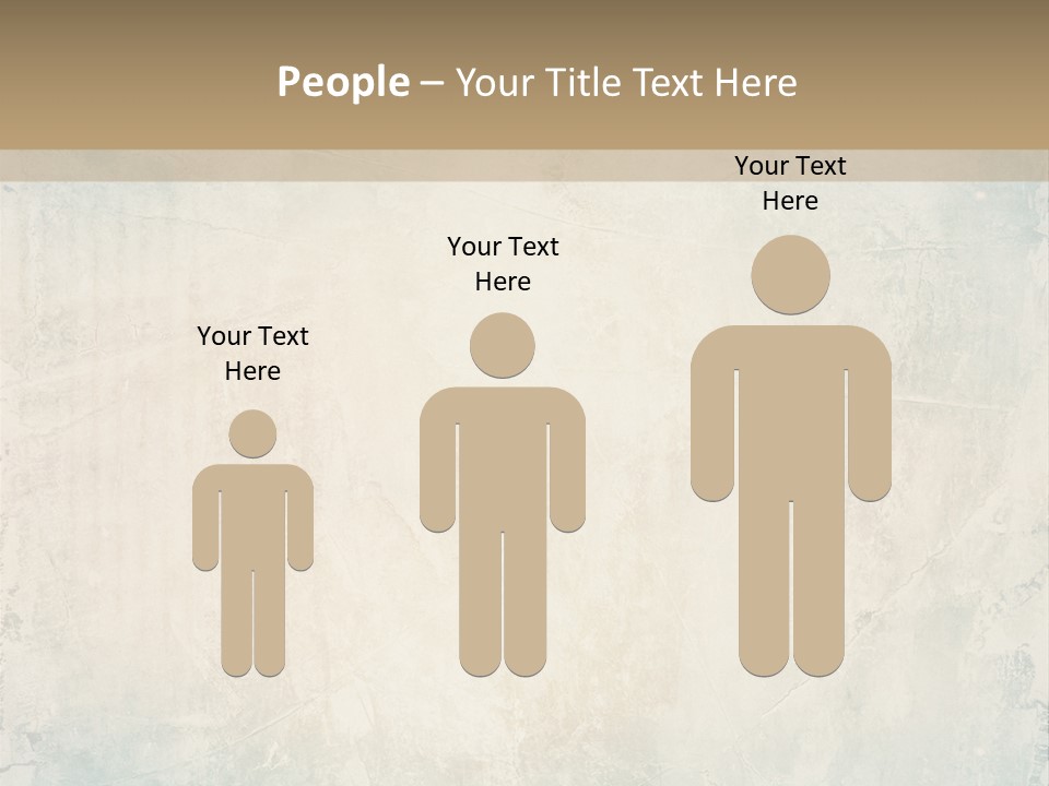 A Picture Of A Blue And Beige Background With The Words Name Of Presentation Company Name PowerPoint Template