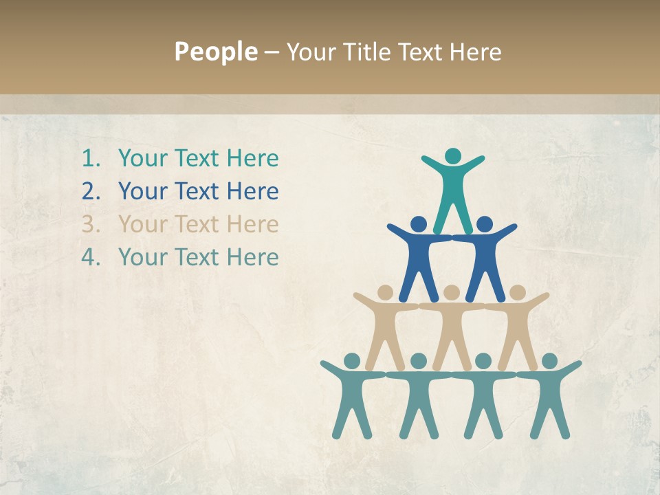 A Picture Of A Blue And Beige Background With The Words Name Of Presentation Company Name PowerPoint Template