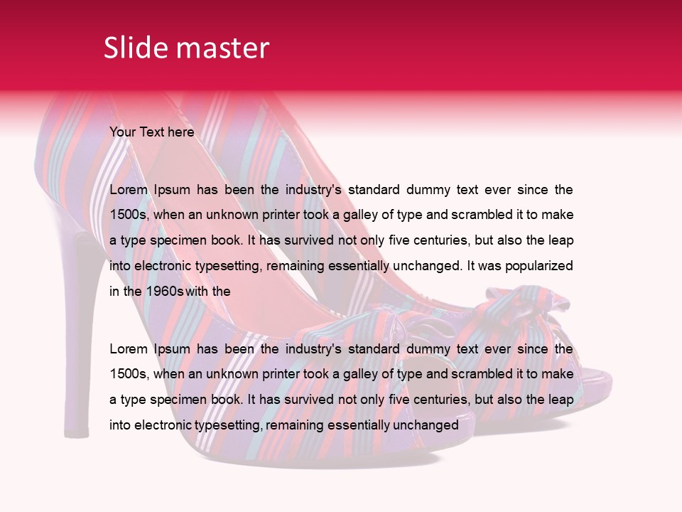 Shoes PowerPoint Template