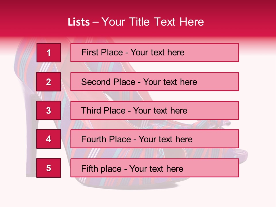 Shoes PowerPoint Template