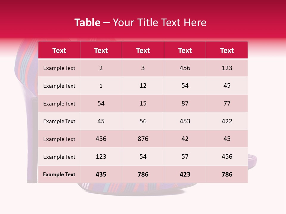 Shoes PowerPoint Template