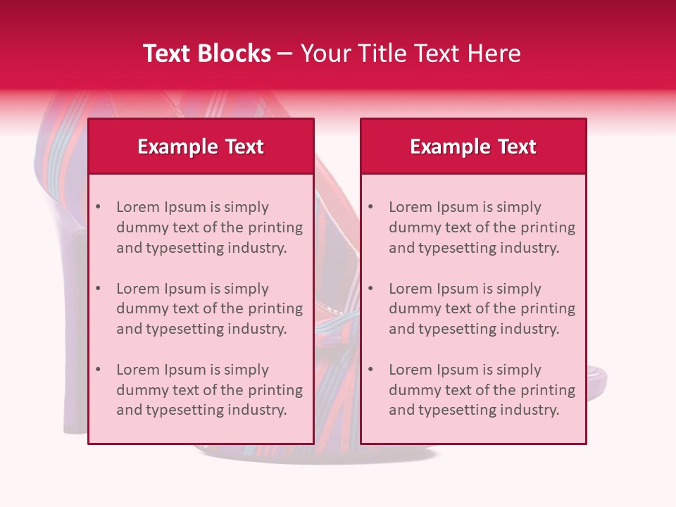 Shoes PowerPoint Template