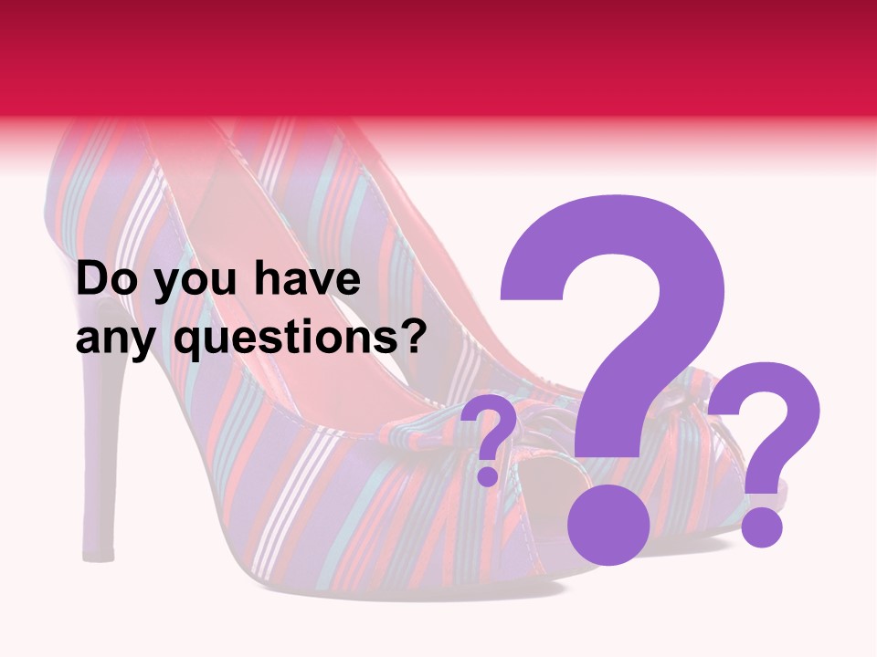 Shoes PowerPoint Template