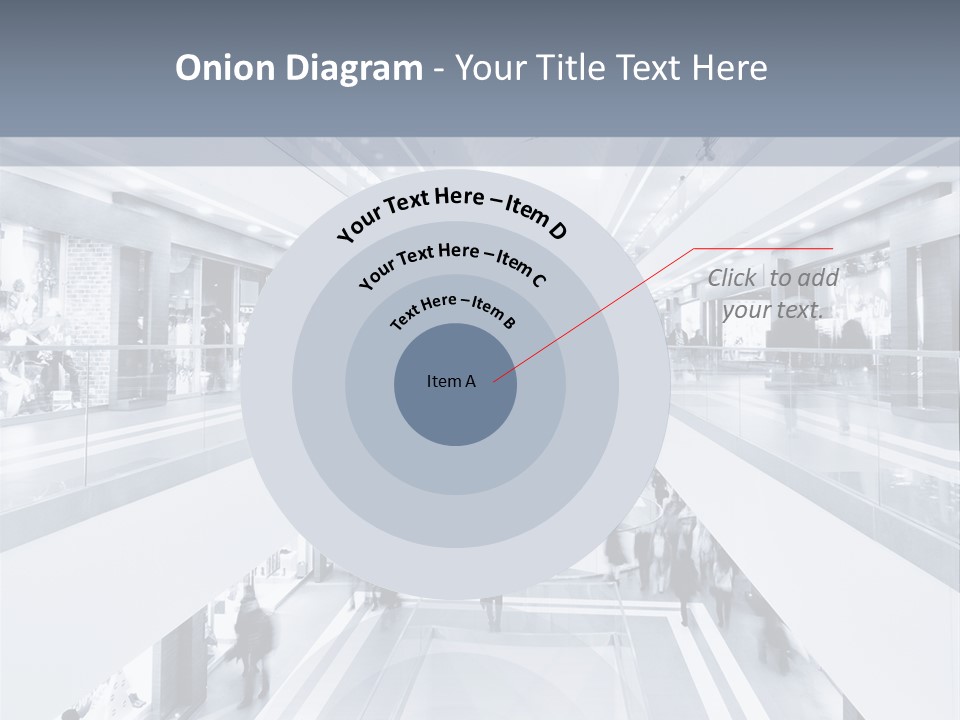 A Black And White Photo Of People In An Airport PowerPoint Template