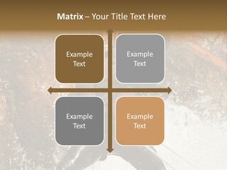 A Man Riding A Wave On Top Of A Surfboard PowerPoint Template