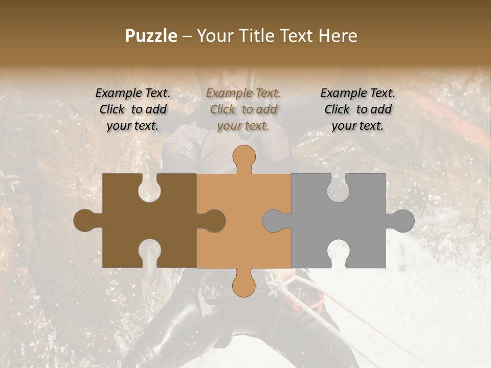 A Man Riding A Wave On Top Of A Surfboard PowerPoint Template