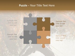 A Man Riding A Wave On Top Of A Surfboard PowerPoint Template