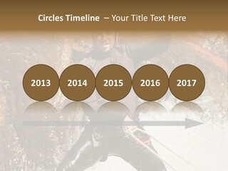 A Man Riding A Wave On Top Of A Surfboard PowerPoint Template