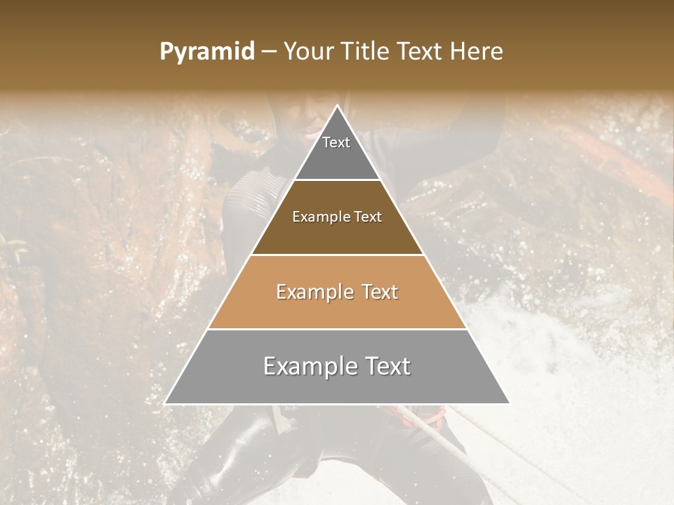 A Man Riding A Wave On Top Of A Surfboard PowerPoint Template