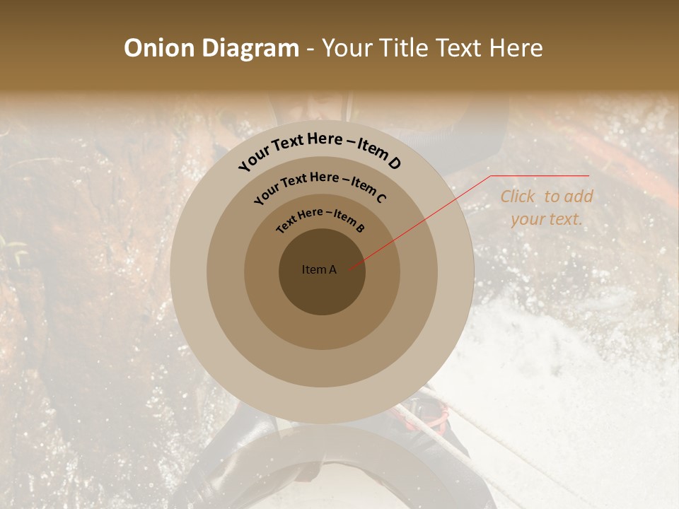 A Man Riding A Wave On Top Of A Surfboard PowerPoint Template