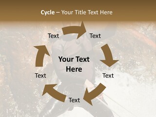 A Man Riding A Wave On Top Of A Surfboard PowerPoint Template