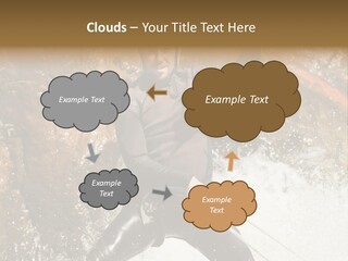 A Man Riding A Wave On Top Of A Surfboard PowerPoint Template