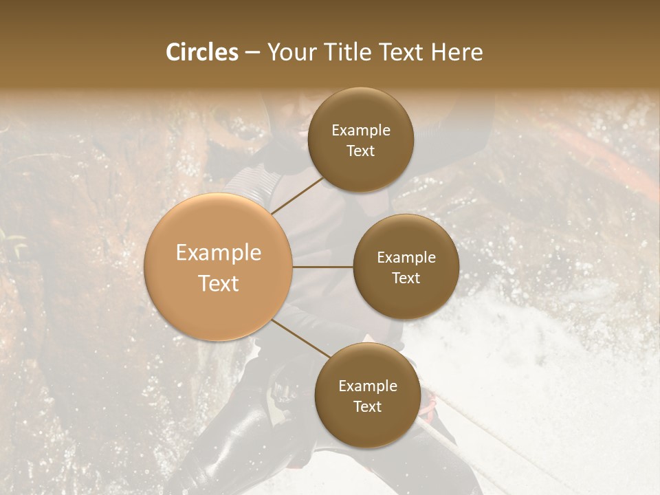 A Man Riding A Wave On Top Of A Surfboard PowerPoint Template