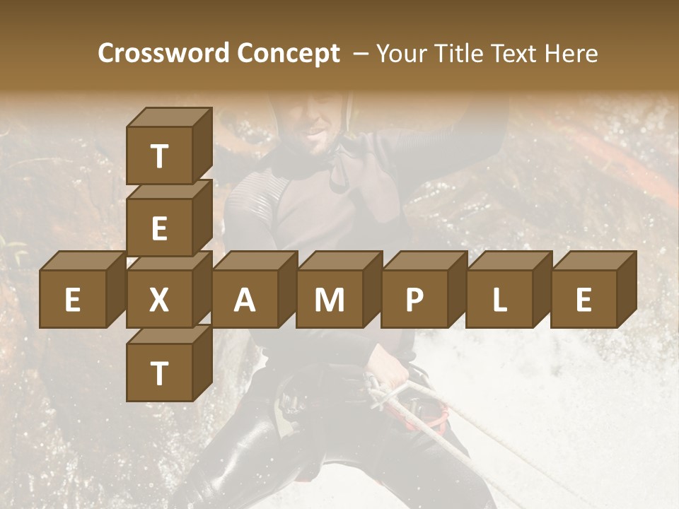 A Man Riding A Wave On Top Of A Surfboard PowerPoint Template