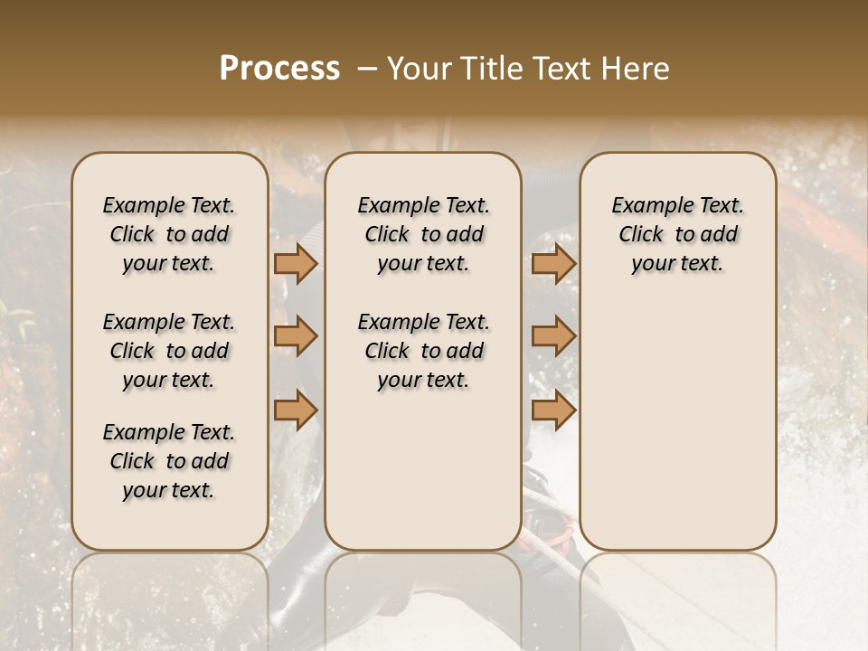 A Man Riding A Wave On Top Of A Surfboard PowerPoint Template