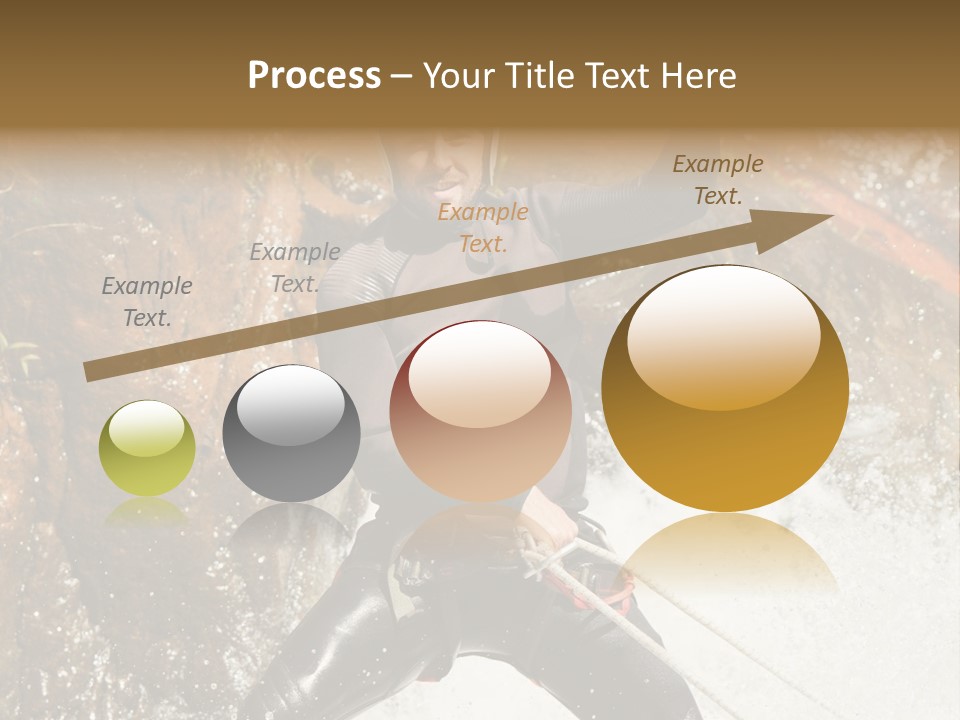 A Man Riding A Wave On Top Of A Surfboard PowerPoint Template