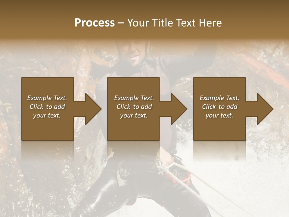 A Man Riding A Wave On Top Of A Surfboard PowerPoint Template