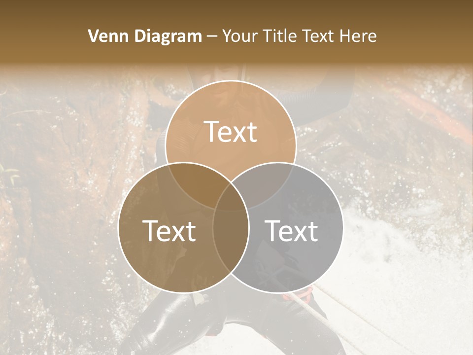 A Man Riding A Wave On Top Of A Surfboard PowerPoint Template