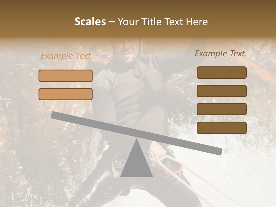 A Man Riding A Wave On Top Of A Surfboard PowerPoint Template