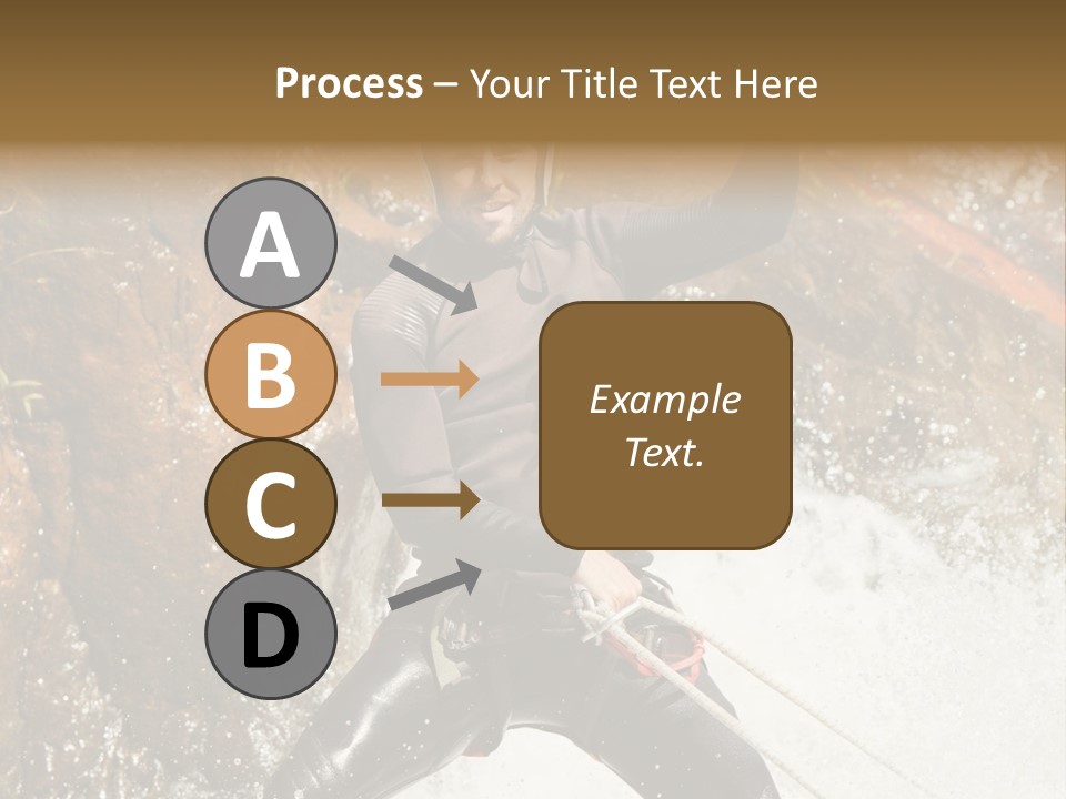 A Man Riding A Wave On Top Of A Surfboard PowerPoint Template