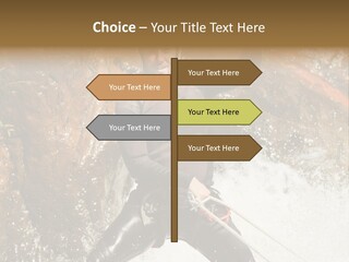 A Man Riding A Wave On Top Of A Surfboard PowerPoint Template