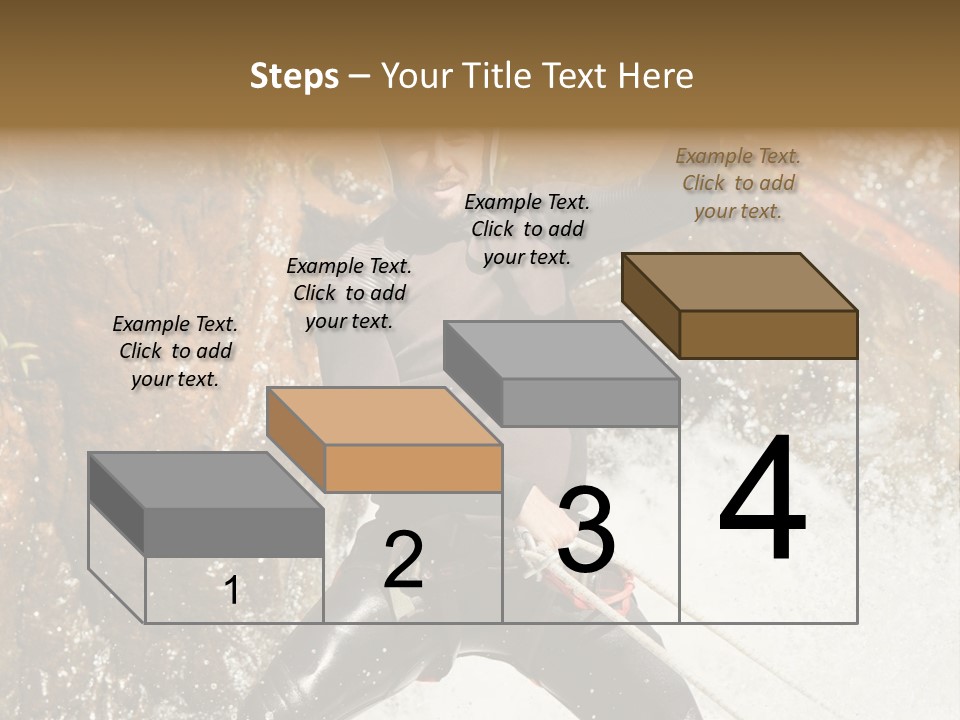 A Man Riding A Wave On Top Of A Surfboard PowerPoint Template