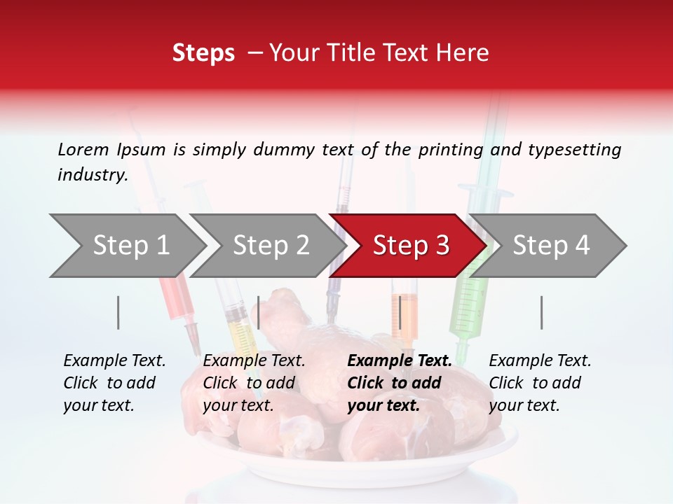 Nitrates In Meat PowerPoint Template