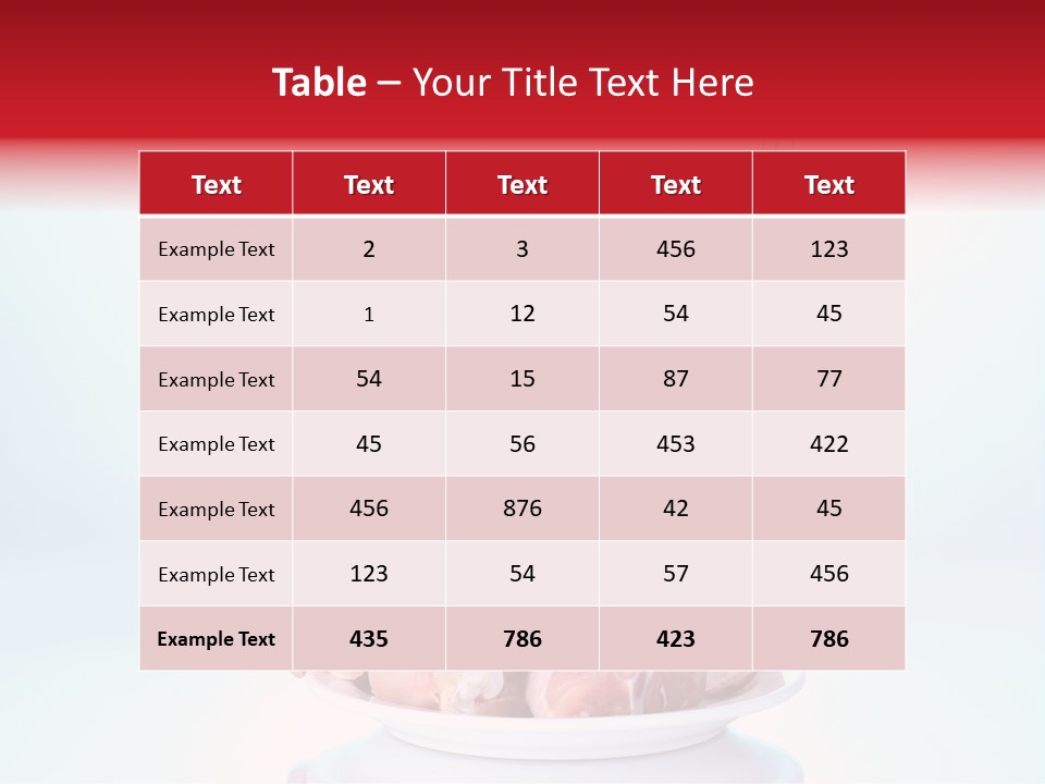 Nitrates In Meat PowerPoint Template