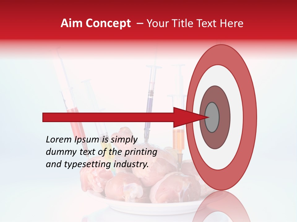 Nitrates In Meat PowerPoint Template