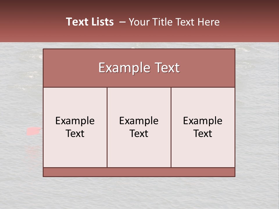 A Group Of People Rowing A Boat On A Body Of Water PowerPoint Template