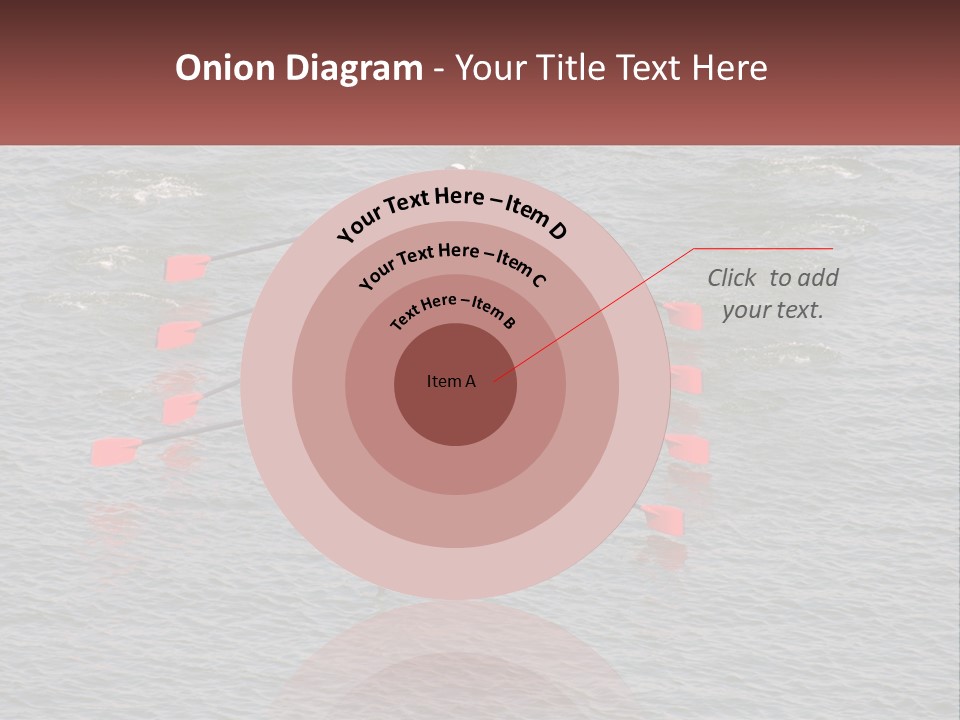 A Group Of People Rowing A Boat On A Body Of Water PowerPoint Template