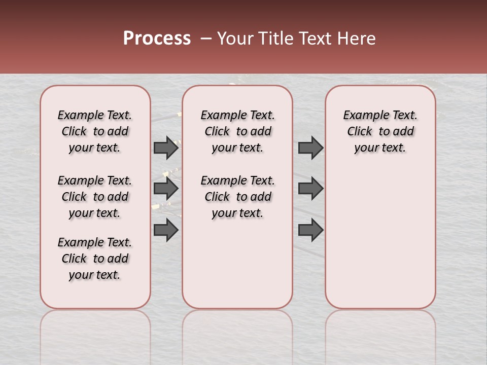 A Group Of People Rowing A Boat On A Body Of Water PowerPoint Template
