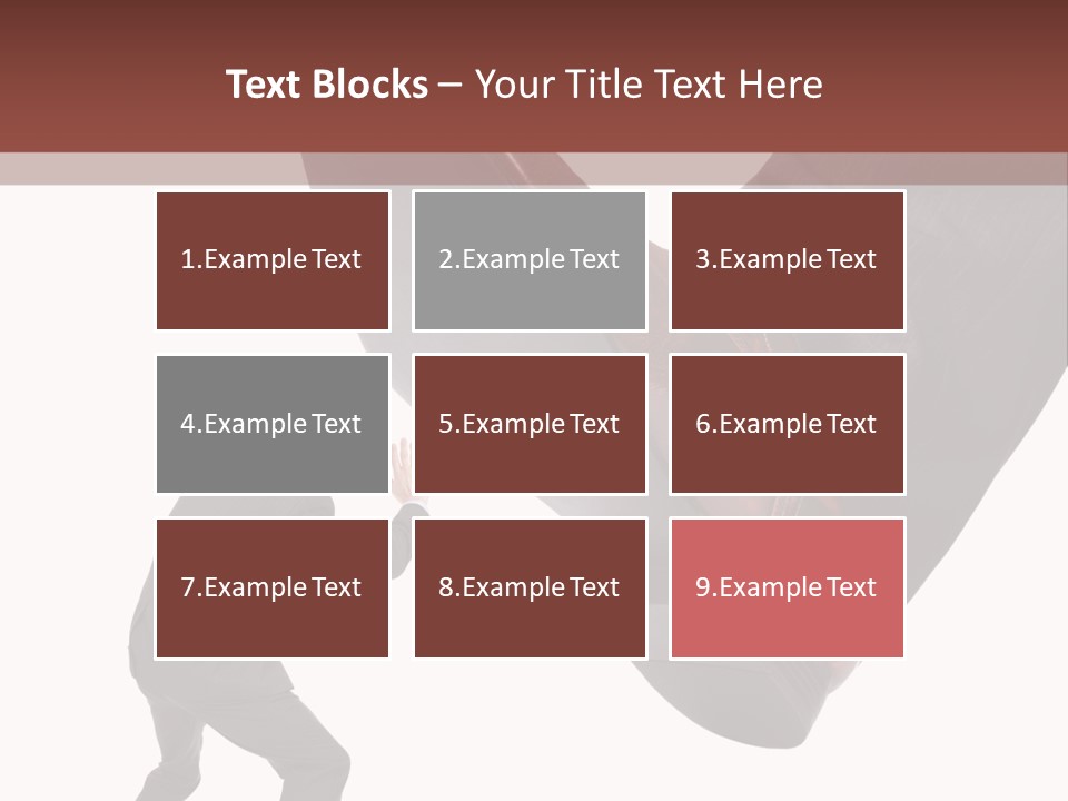 A Man In A Business Suit Kicking A Shoe PowerPoint Template