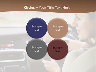 Driving Girl PowerPoint Template