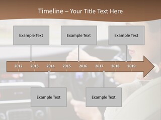 Driving Girl PowerPoint Template