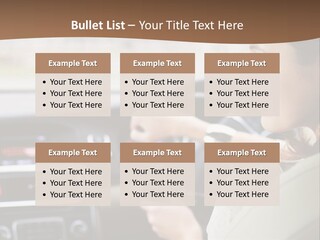 Driving Girl PowerPoint Template