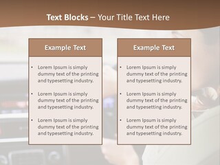 Driving Girl PowerPoint Template